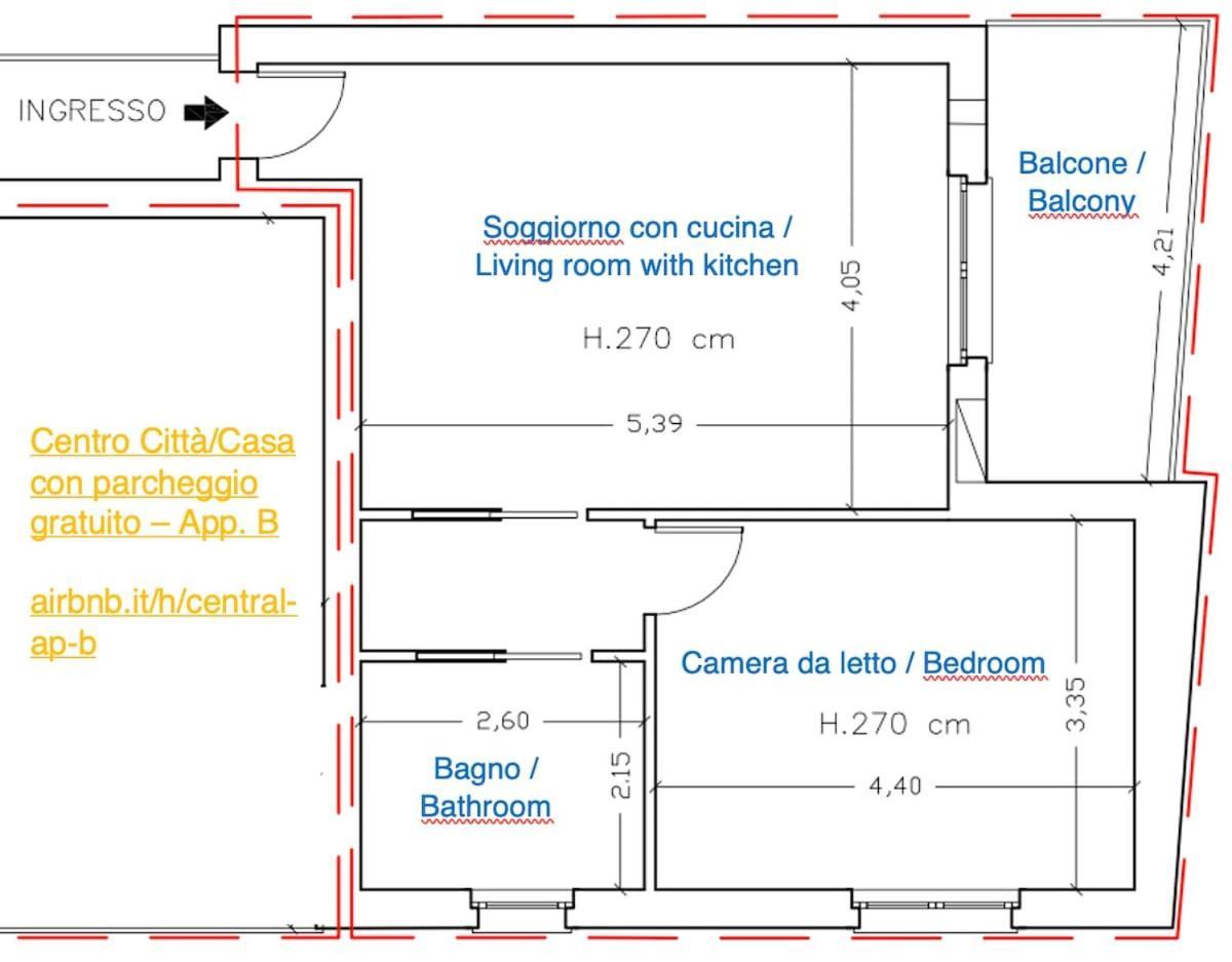 City Center - Modern Flat With Free Parking And Wifi - Apt B Bergamo Exterior photo